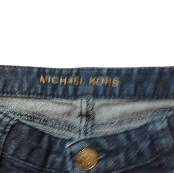 Vintage Michael Kors Low Rise Straight Boot Leg Jeans Y2K Women's size 6 P - Picture 3 of 10